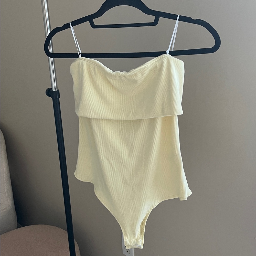Elegant Yellow Camisole Top